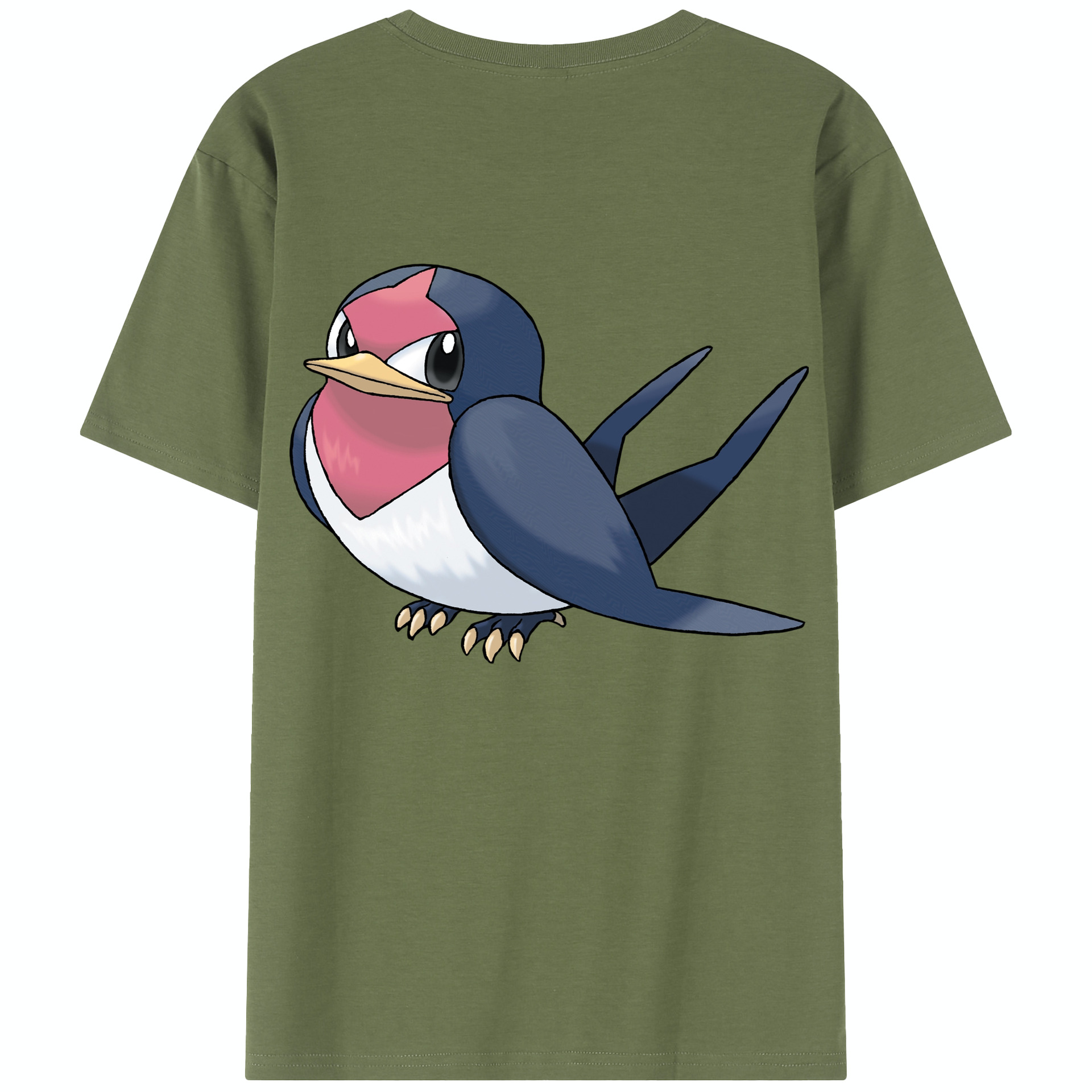 （画像用） ポケットモンスター Pokémon 綿100％半袖Tシャツ（背面プリント）